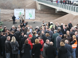 Otevření křižovatky v Opatovicích nad Labem