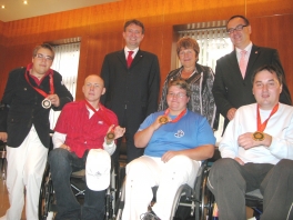 Úspěchy paralympiků ocenili i krajští politici
